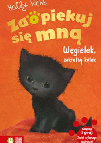  okładka książki: Węgielek, sekretny kotek 