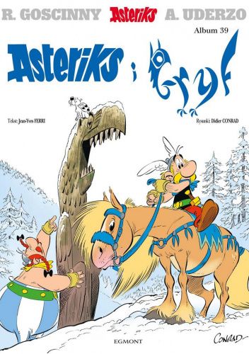  okładka książki: Asteriks i gryf 