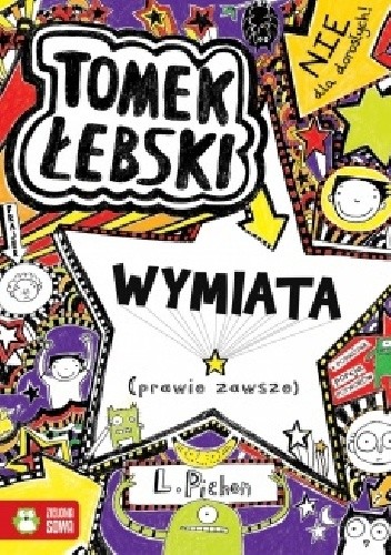  okładka książki: Tomek Łebski wymiata (prawie zawsze) 