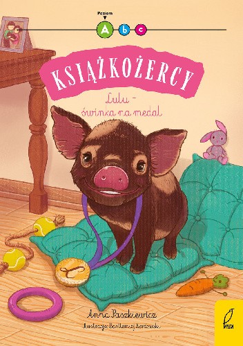  okładka książki: Lulu-świnka na medal 