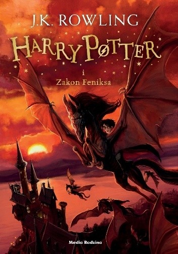  okładka książki: Harry Potter i Zakon Feniksa 