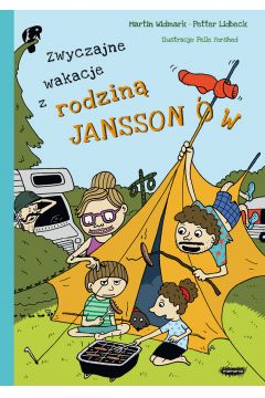  Okładka książki - Zwyczajne wakacje z rodziną Janssonów 