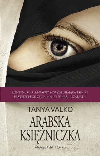  Okładka książki - Arabska księżniczka 