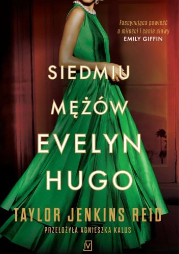  okładka książki: Siedmiu mężów Evelyn Hugo 