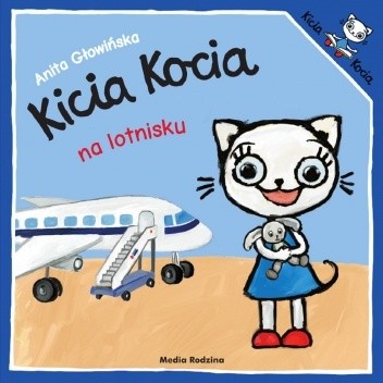  okładka książki: Kicia kocia na lotnisku 