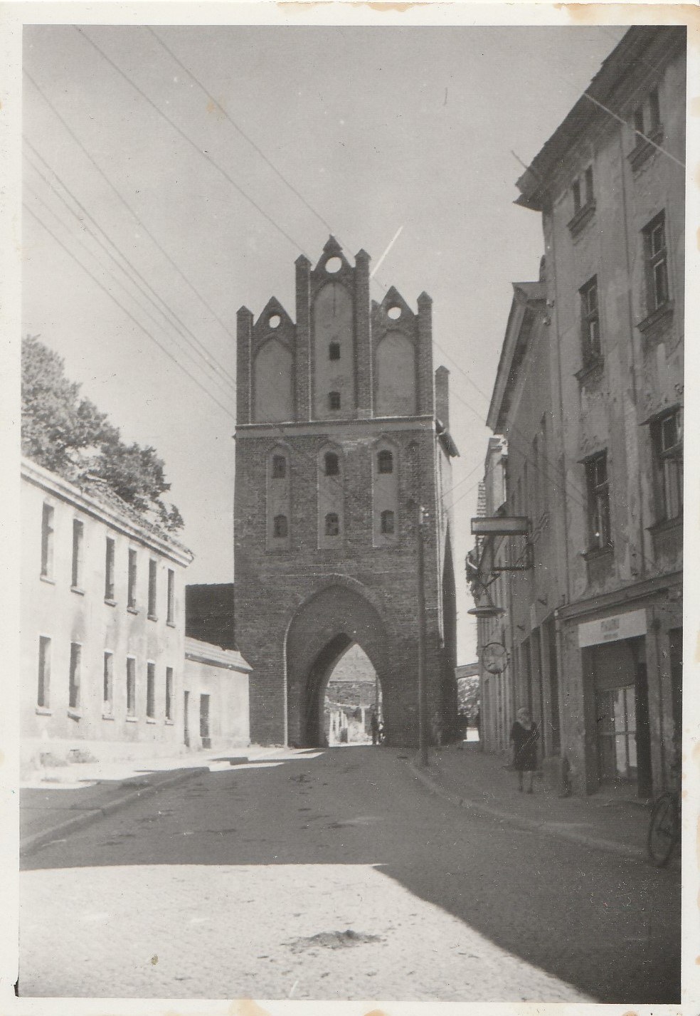  Brama Kamienna, zdjęcie z 1948 r. 